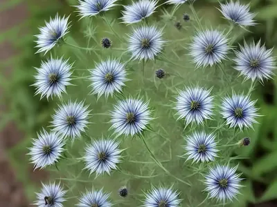 Love-In-A-Mist, Ragged Lady Or Devil In The Bush (Nigella Damascena)