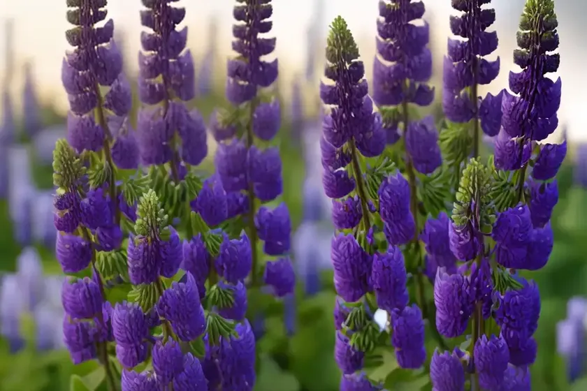 Lupine (lupinus ‘manhattan lights’) — photo 2