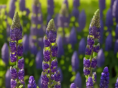 Lupine (Lupinus ‘Manhattan Lights’)