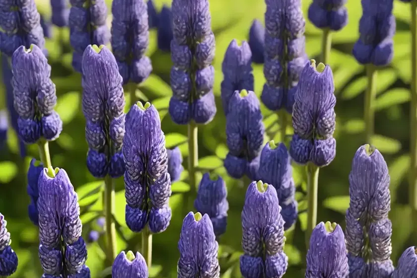 Lupinus albifrons (silver lupine) — photo 3