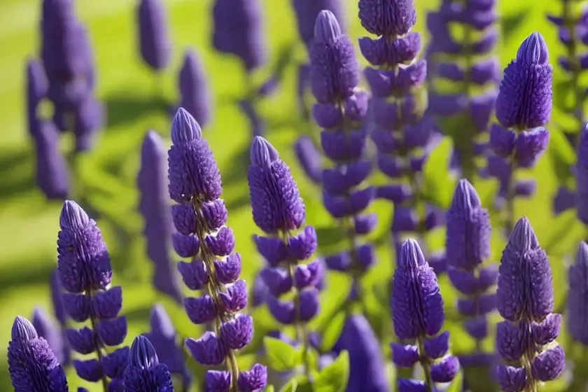 Lupinus arboreus (tree lupine) — photo 3