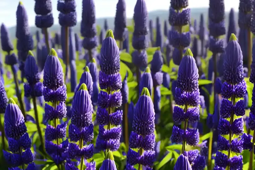 Lupinus nanus (sky lupine) — photo 2