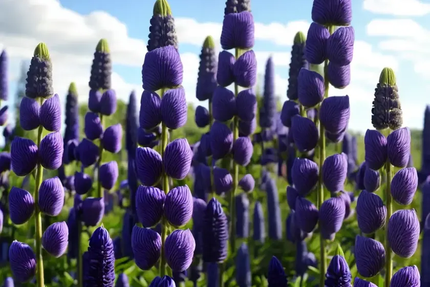 Lupinus nanus (sky lupine) — photo 3