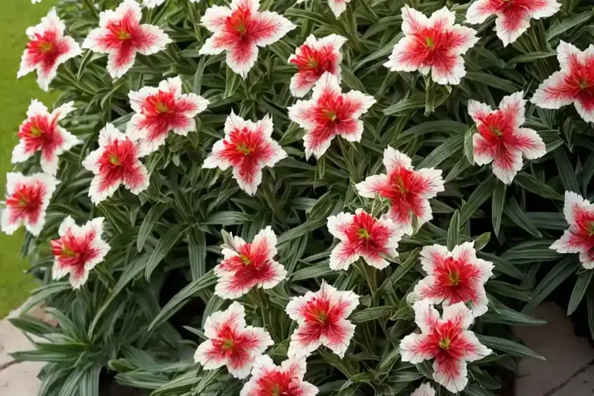 Lychnis chalcedonica (maltese cross)