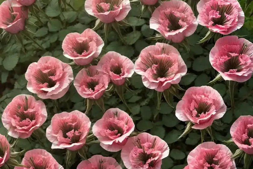 Lychnis coronaria (rose campion) — photo 2