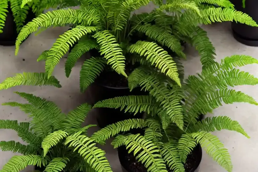 Macho fern (nephrolepis biserrata)
