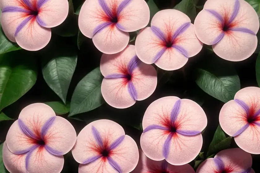 Madagascar periwinkle (catharanthus roseus) — photo 2