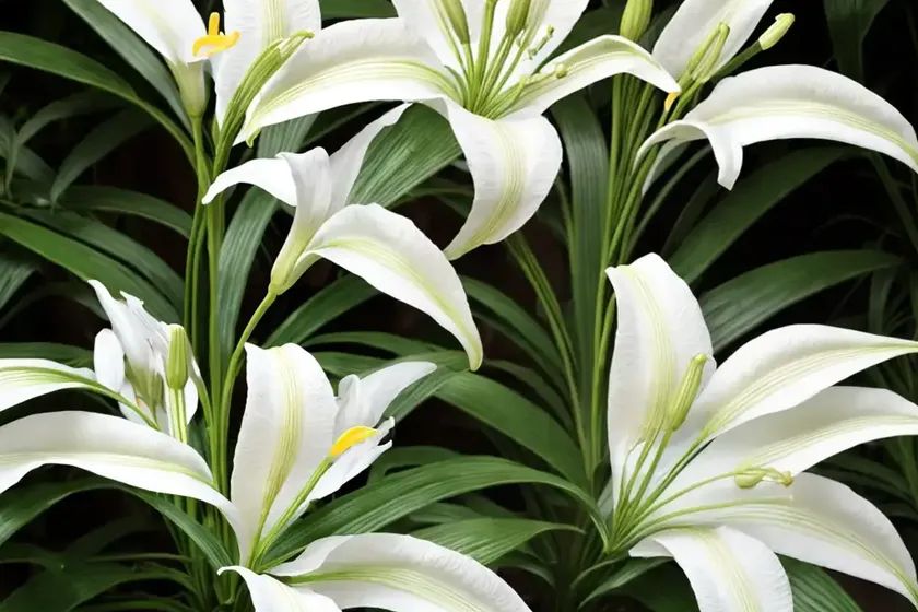 Madonna lily (lilium candidum) — photo 3