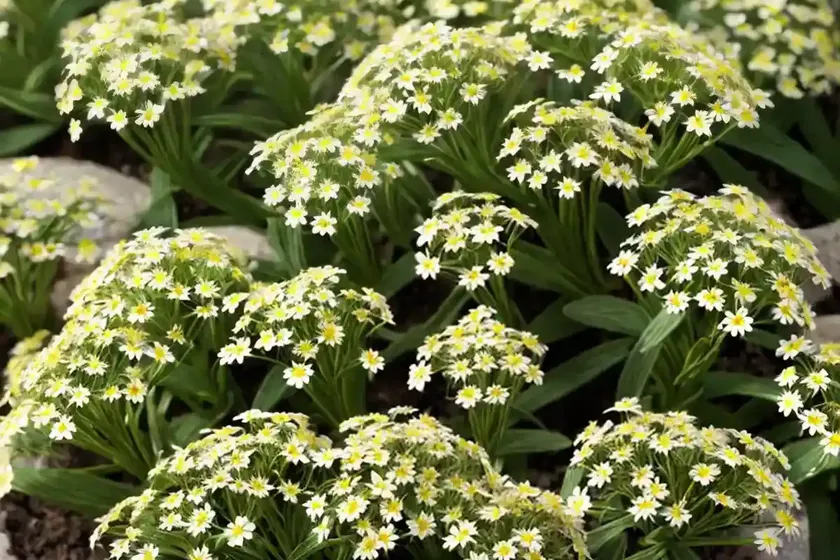Madwort (alyssum wulfenianum ‘golden spring’) — photo 2