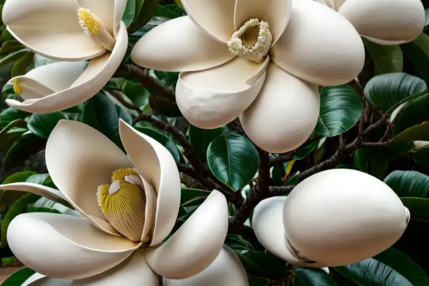 Magnolia grandiflora ‘exmouth’ (southern magnolia)