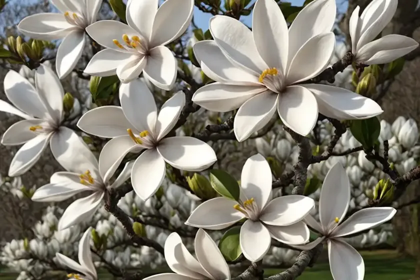 Magnolia stellata ‘jane platt’ (star magnolia) — photo 2