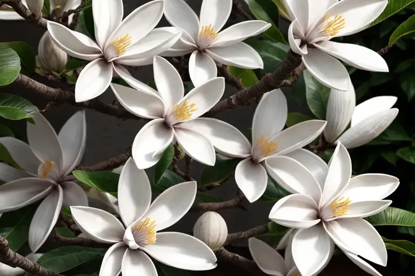 Magnolia stellata ‘royal star’ (star magnolia) — photo 2