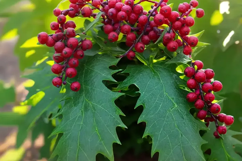 Mahonia fremontii (fremont barberry) — photo 3
