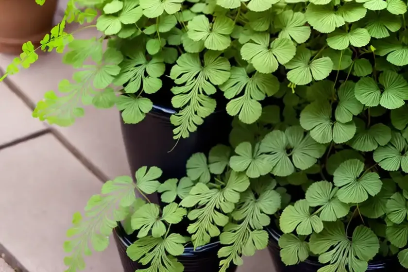 Maidenhair fern (adiantum raddianum) — photo 2