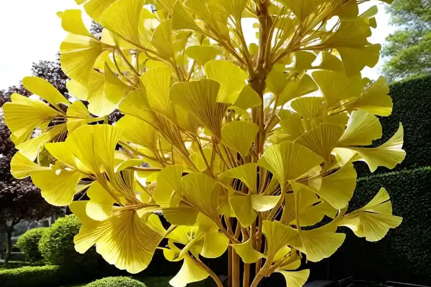 Maidenhair tree (ginkgo biloba)