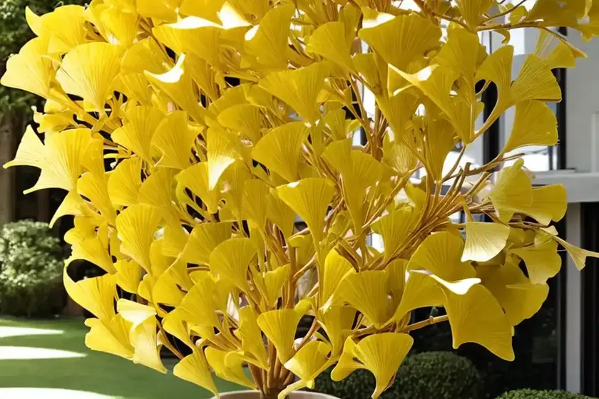 Maidenhair tree (ginkgo biloba (pendula group) — photo 3