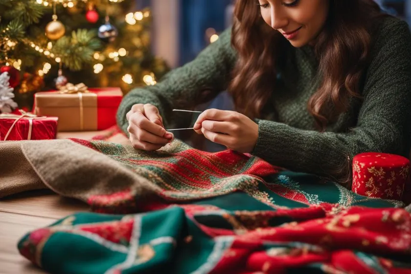 Make your own christmas stocking