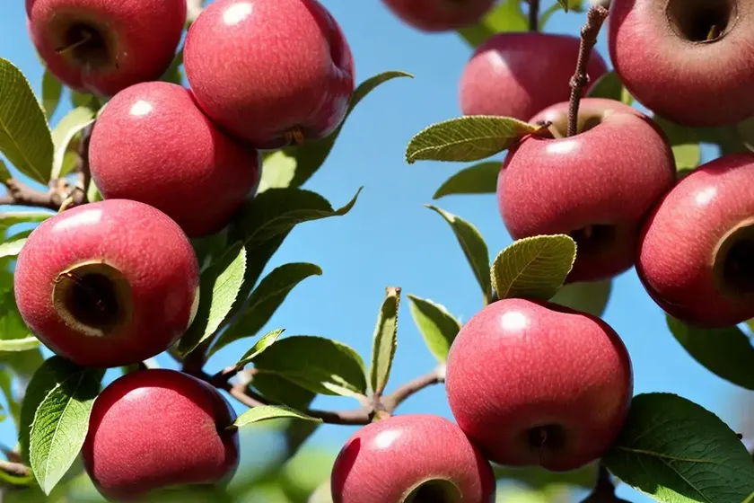 Malus hupehensis (tea crabapple) — photo 2