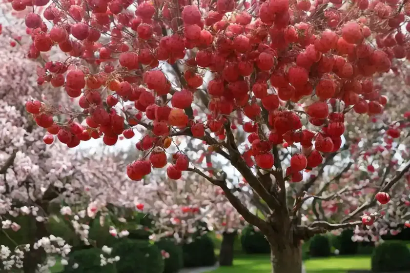 Malus ioensis ‘plena’ (betchel’s crabapple) — photo 2