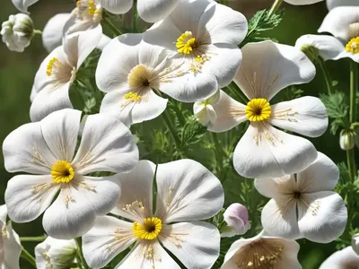 Malva Moschata F. Alba (White Musk Mallow)
