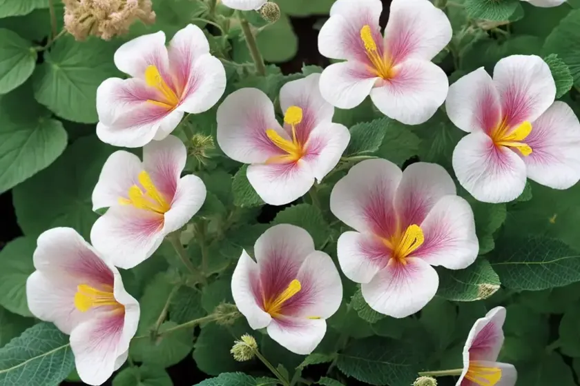 Malva sylvestris var. mauritiana ‘mystic merlin’ (french mallow) — photo 2