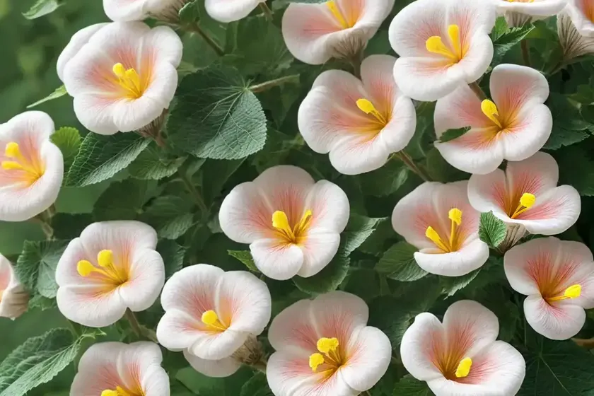 Malva sylvestris var. mauritiana ‘mystic merlin’ (french mallow) — photo 3