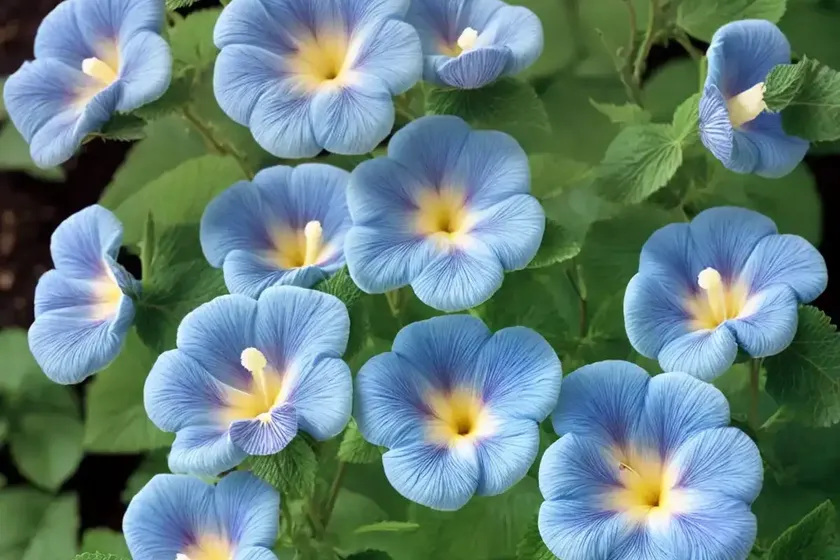 Malva sylvestris var. mauritiana ‘primley blue’ (french mallow) — photo 2