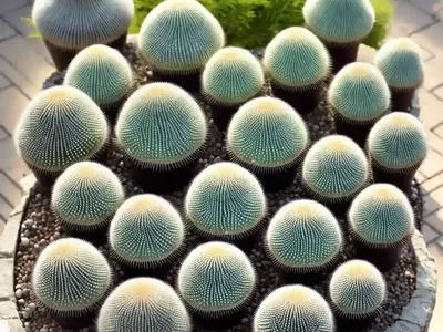 Mammillaria Hahniana (Old Lady Pincushion)