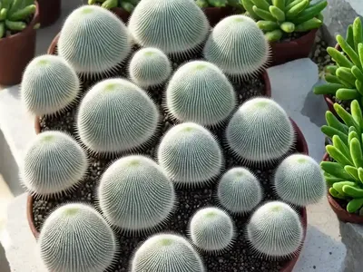 Mammillaria Mystax (Mammillaria Mystax)