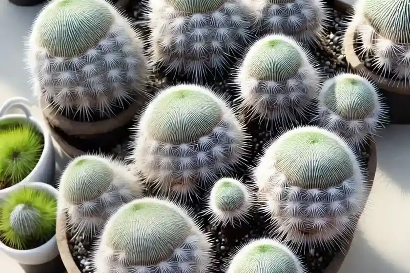 Mammillaria senilis (mammillaria senilis) — photo 2