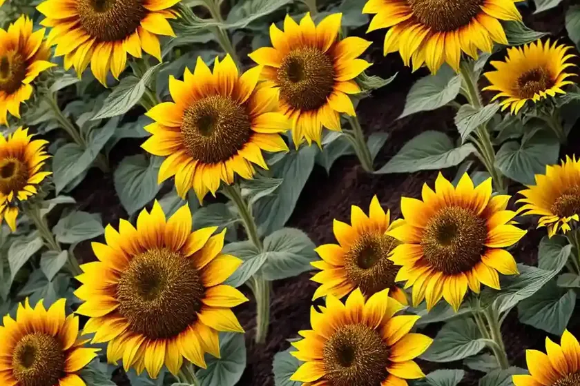 Mammoth sunflower (helianthus giganteus) — photo 2
