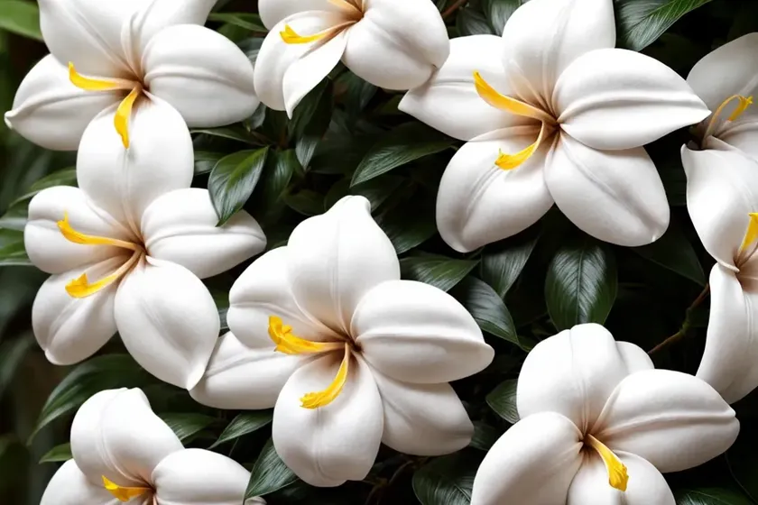 Mandevilla boliviensis (white dipladenia) — photo 2