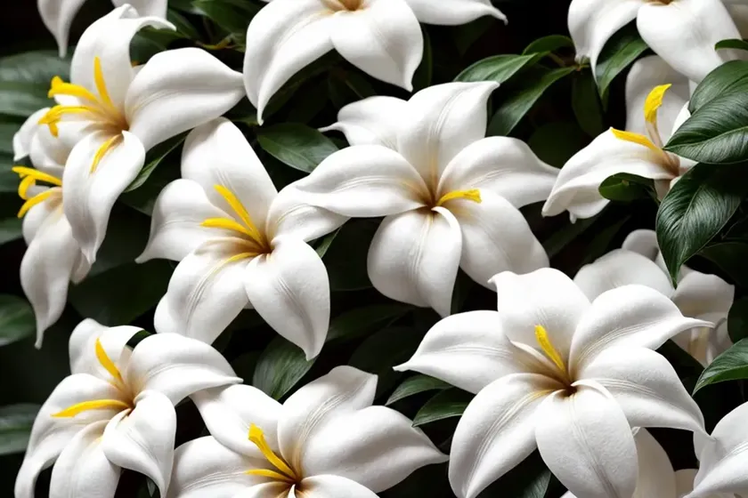 Mandevilla boliviensis (white dipladenia) — photo 3