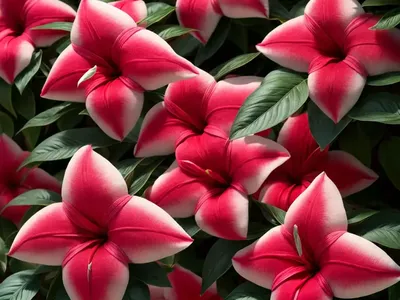 Mandevilla (Mandevilla ‘Red Velvet’)