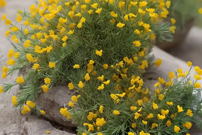 Many-flowered horseshoe vetch (hippocrepis multisiliquosa)