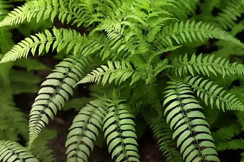 Marginal fern (dryopteris marginalis) — photo 3