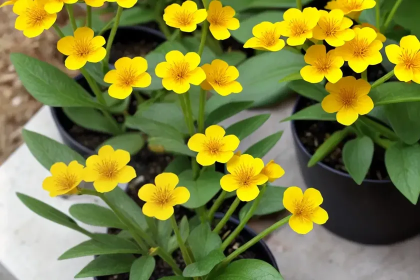 Marsh yellow cress (rorippa palustris) — photo 3