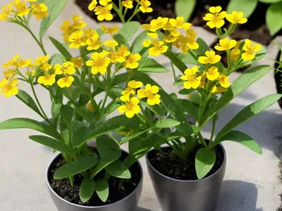 Marsh Yellow Cress (Rorippa Palustris)