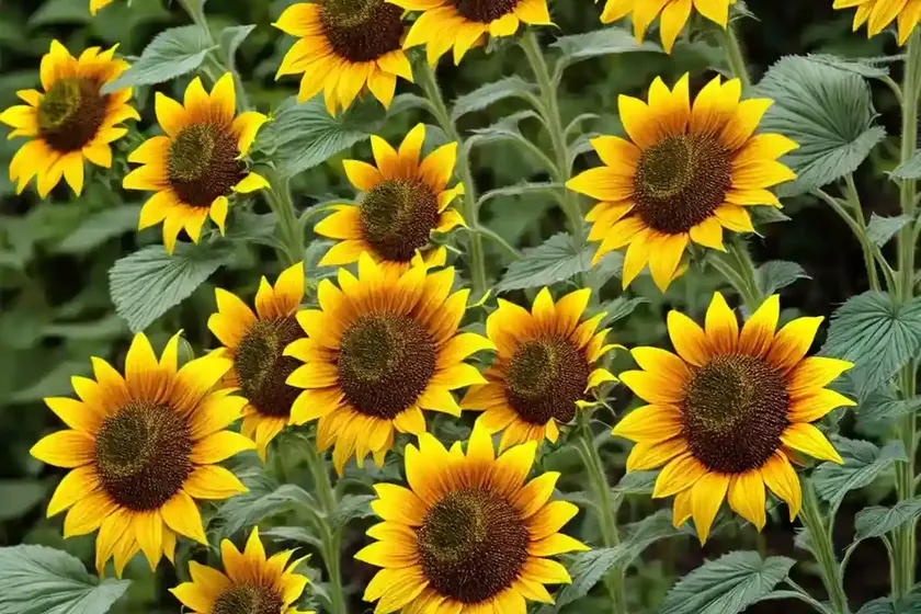 Maximilian Sunflower (Helianthus Maximiliani) — photo 3
