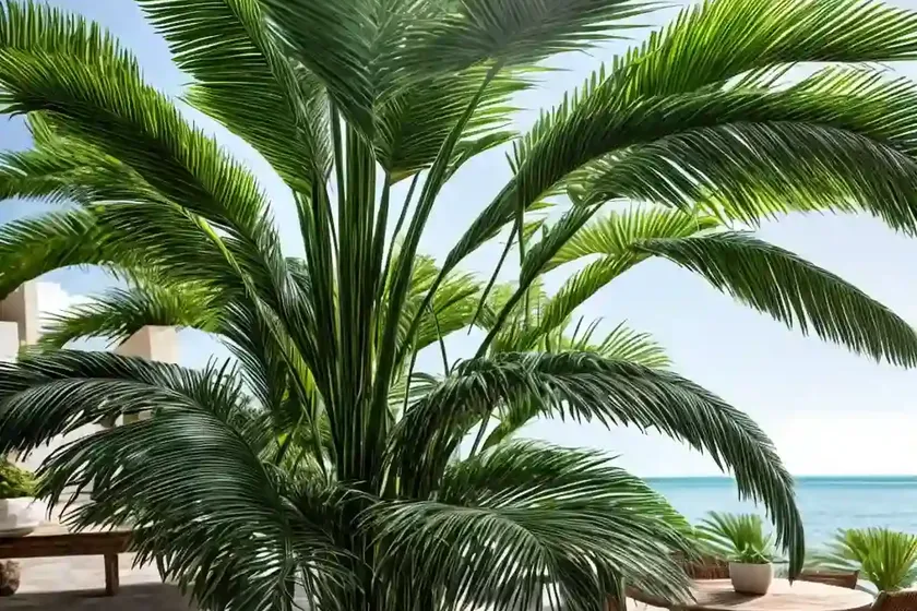 Maya palm (chamaedorea hooperiana) — photo 2
