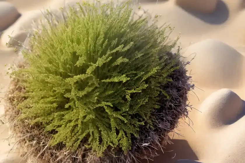 Media sandspurry (spergula media)