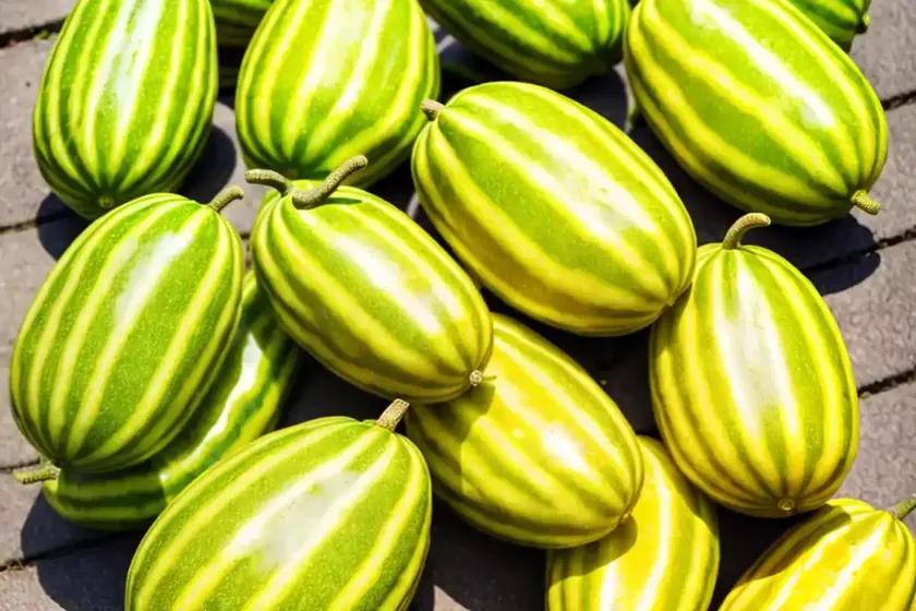 Melon (cucumis melo var. flexuosus) — photo 2