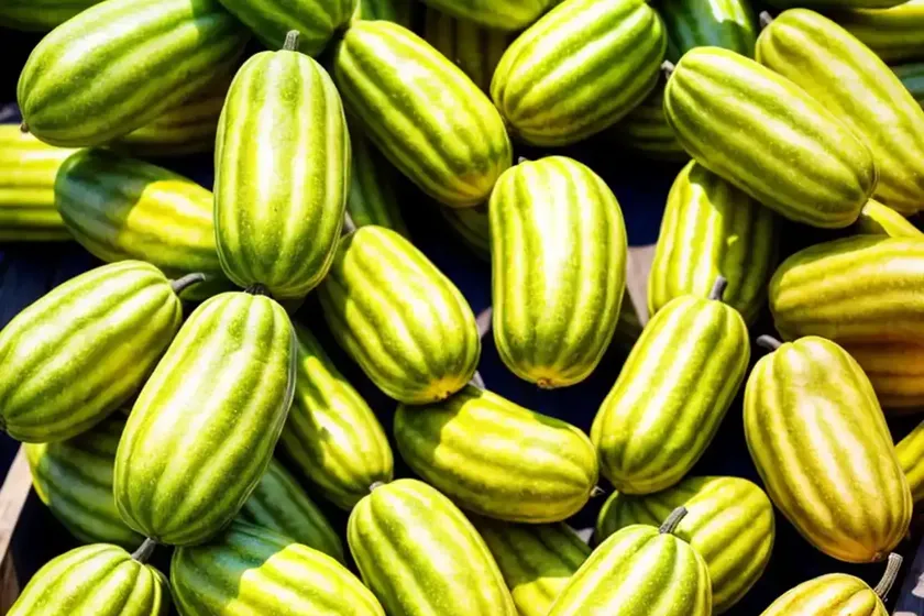 Melon (cucumis melo var. flexuosus) — photo 3