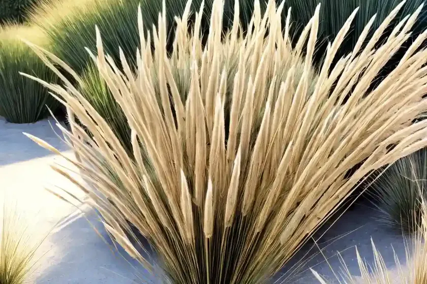Mexican feather grass (stipa tenuissima) — photo 3