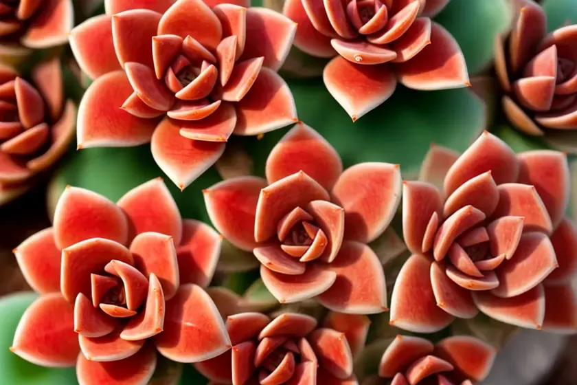 Mexican firecracker (echeveria setosa)