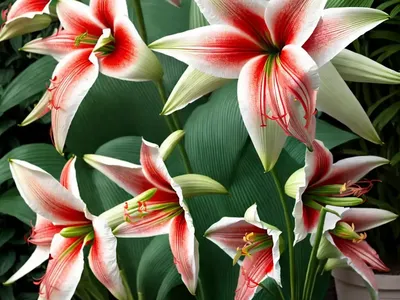 Mexican Lily (Hippeastrum Reginae)