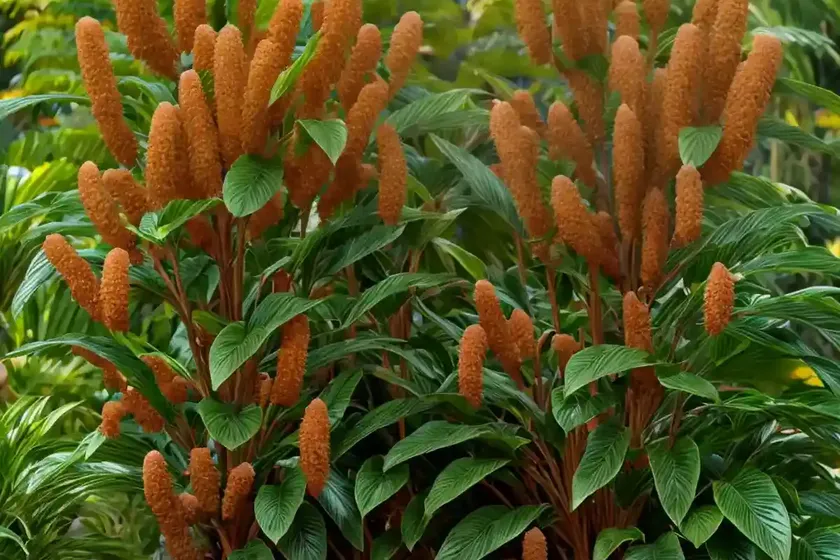 Midnight ginger (zingiber malayensis)