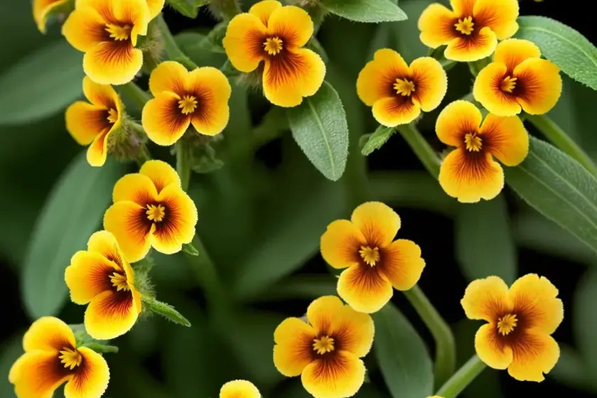 Mimulus aurantiacus (bush monkey flower) — photo 3