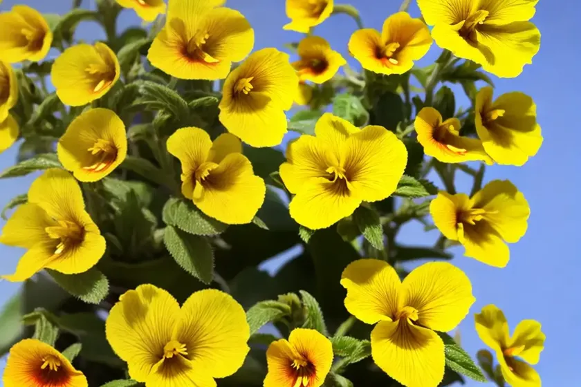 Mimulus guttatus (yellow monkey flower) — photo 2