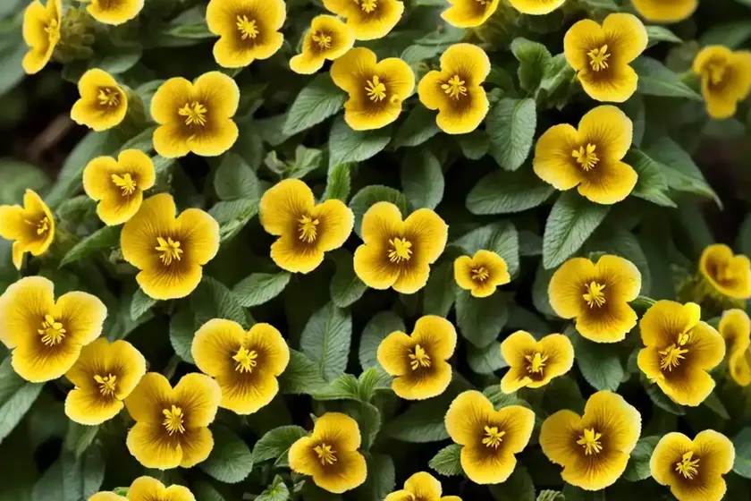 Mimulus guttatus (yellow monkey flower)